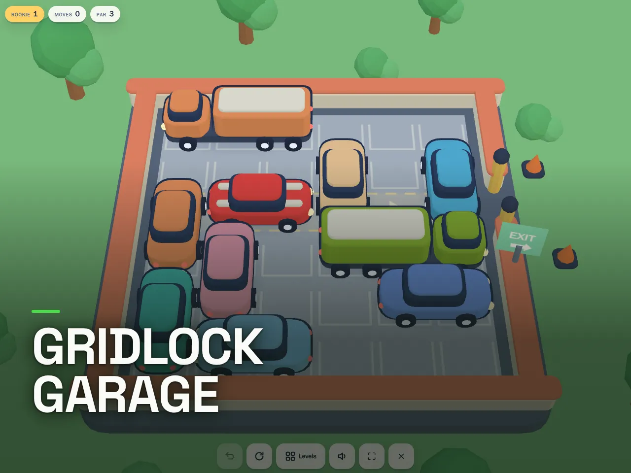 Screenshot of Gridlock Garage